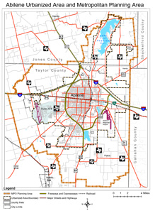 Map of Metropolitan Area